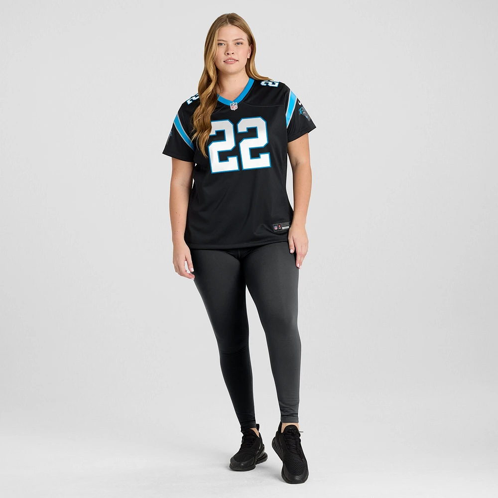 Maillot de match l'équipe Nike D'Shawn Jamison pour femme, noir, des Panthers la Caroline