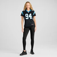 Women's Nike Henry Anderson Black Carolina Panthers Team Game Jersey