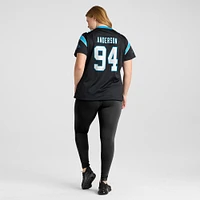Women's Nike Henry Anderson Black Carolina Panthers Team Game Jersey