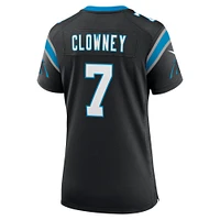 Women's Nike Jadeveon Clowney  Black Carolina Panthers Game Jersey