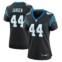 Nike J.J. pour femme Maillot Jansen Black Carolina Panthers Team Game