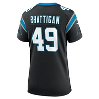 Women's Nike Jon Rhattigan  Black Carolina Panthers Game Jersey