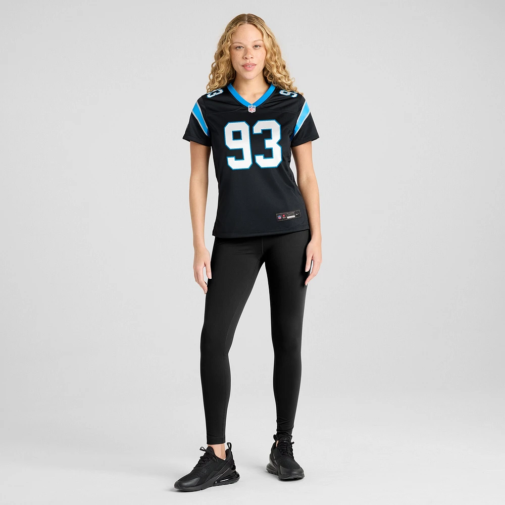 Maillot de match l'équipe Nike LaBryan Ray pour femmes des Panthers la Caroline, noir