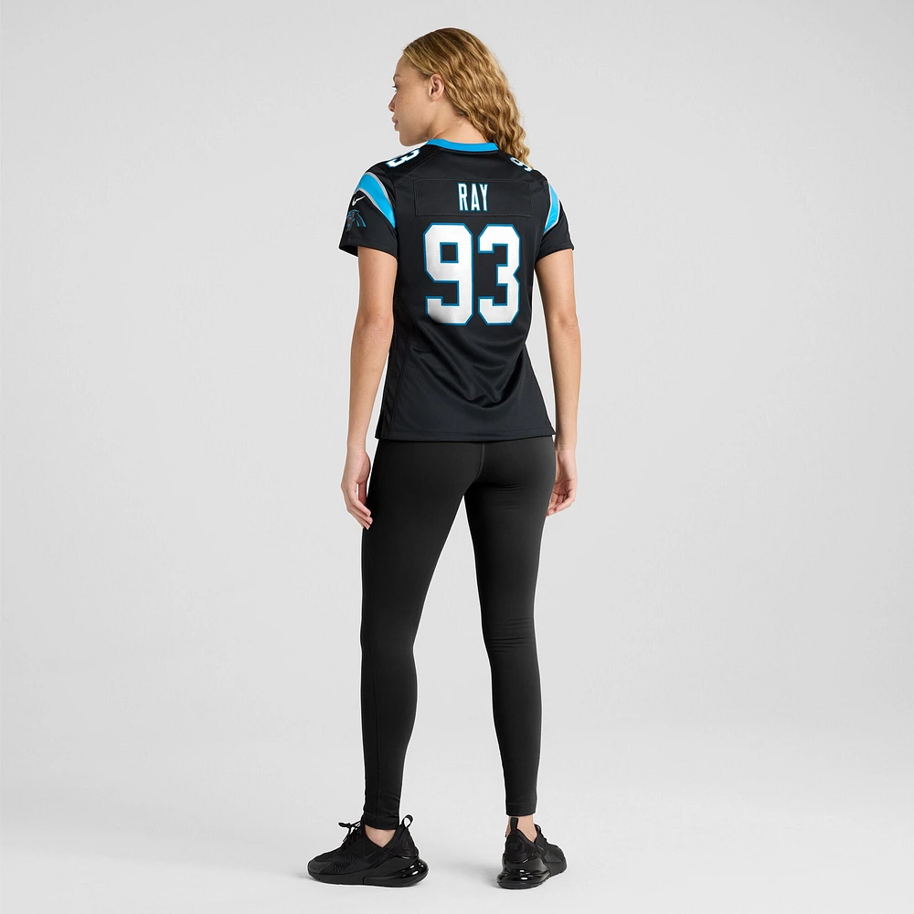 Maillot de match l'équipe Nike LaBryan Ray pour femmes des Panthers la Caroline, noir