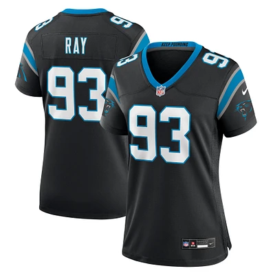 Maillot de match l'équipe Nike LaBryan Ray pour femmes des Panthers la Caroline, noir