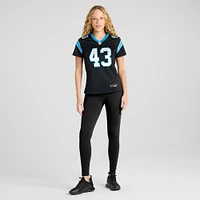 Women's Nike Luiji Vilain  Black Carolina Panthers Game Jersey