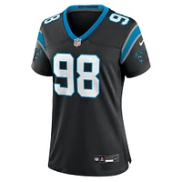 Women's Nike Marquis Haynes Sr. Black Carolina Panthers Team Game Jersey