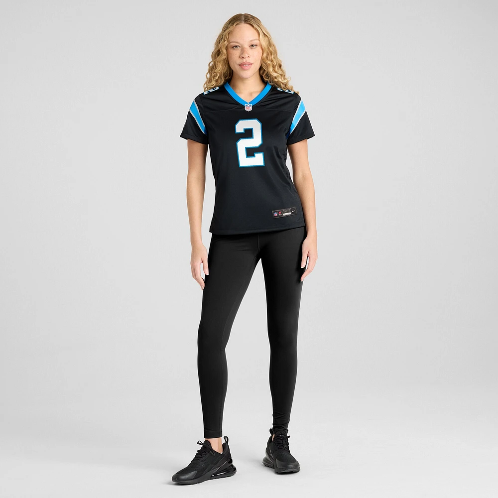Women's Nike Mike Jackson  Black Carolina Panthers Game Jersey