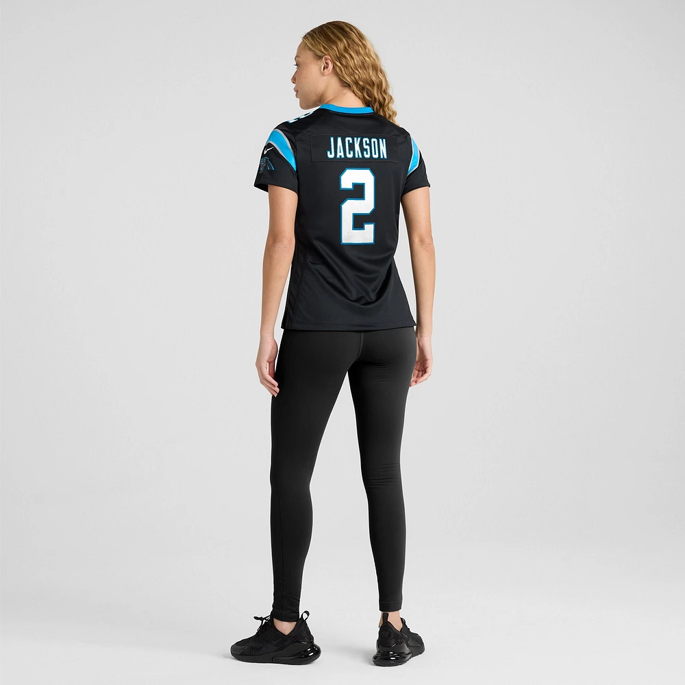 Women's Nike Mike Jackson  Black Carolina Panthers Game Jersey