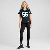 Maillot de match l'équipe Nike Nash Jensen des Panthers la Caroline pour femme, noir