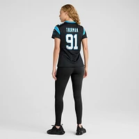 Women's Nike Nick Thurman  Black Carolina Panthers Team Game Jersey
