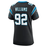 Women's Nike Raequan Williams Black Carolina Panthers Team Game Jersey