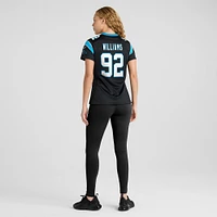 Women's Nike Raequan Williams Black Carolina Panthers Team Game Jersey