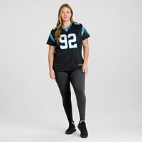 Women's Nike Raequan Williams Black Carolina Panthers Team Game Jersey