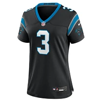 Women's Nike Raheem Blackshear Black Carolina Panthers Team Game Jersey