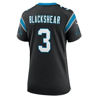 Women's Nike Raheem Blackshear Black Carolina Panthers Team Game Jersey