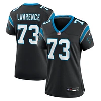 Women's Nike Rashard Lawrence  Black Carolina Panthers Game Jersey