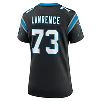 Women's Nike Rashard Lawrence  Black Carolina Panthers Game Jersey