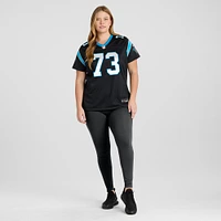 Women's Nike Rashard Lawrence  Black Carolina Panthers Game Jersey