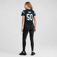 Women's Nike Robert Hunt  Black Carolina Panthers Game Jersey