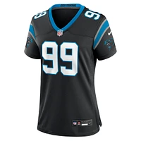 Maillot de match Nike Shy Tuttle noir Carolina Panthers pour femme