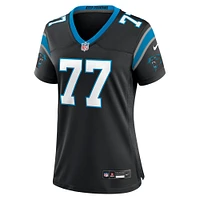 Women's Nike Yosh Nijman  Black Carolina Panthers Game Jersey