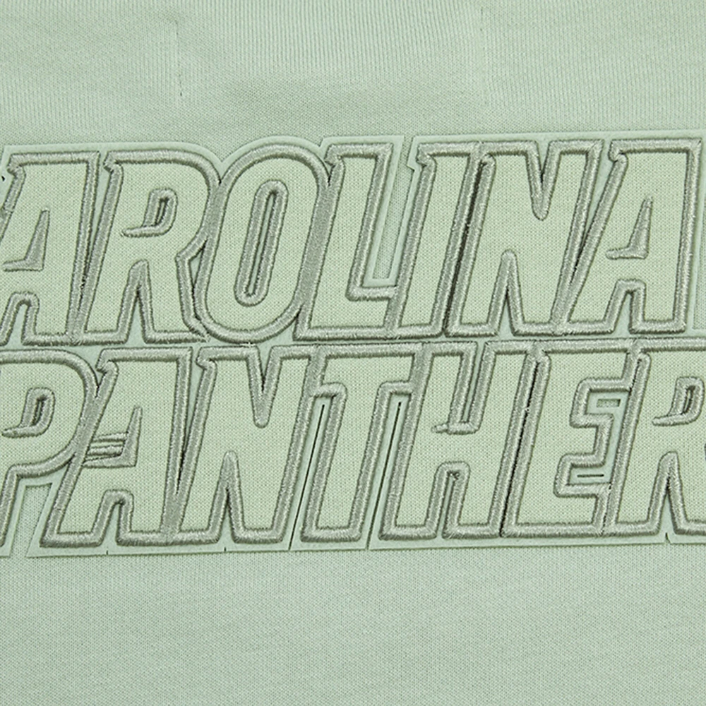 Women's Pro Standard  Light Green Carolina Panthers Neutral Pullover Sweatshirt