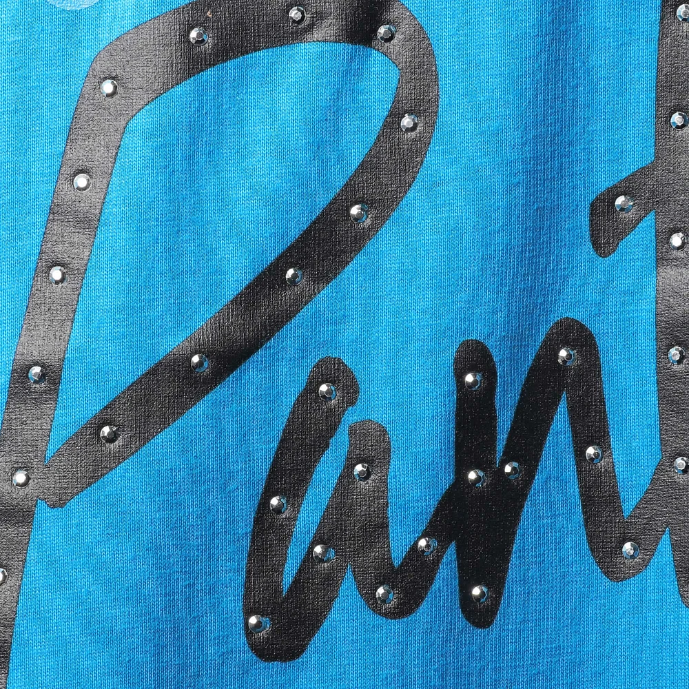 Women's Tommy Hilfiger Blue Carolina Panthers Riley V-Neck T-Shirt