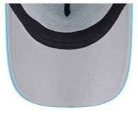 Youth New Era Blue Carolina Panthers A-Frame 9FORTY Trucker Adjustable Hat