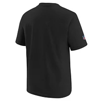 Youth Nike  Black Carolina Panthers 2024 NFL Crucial Catch T-Shirt