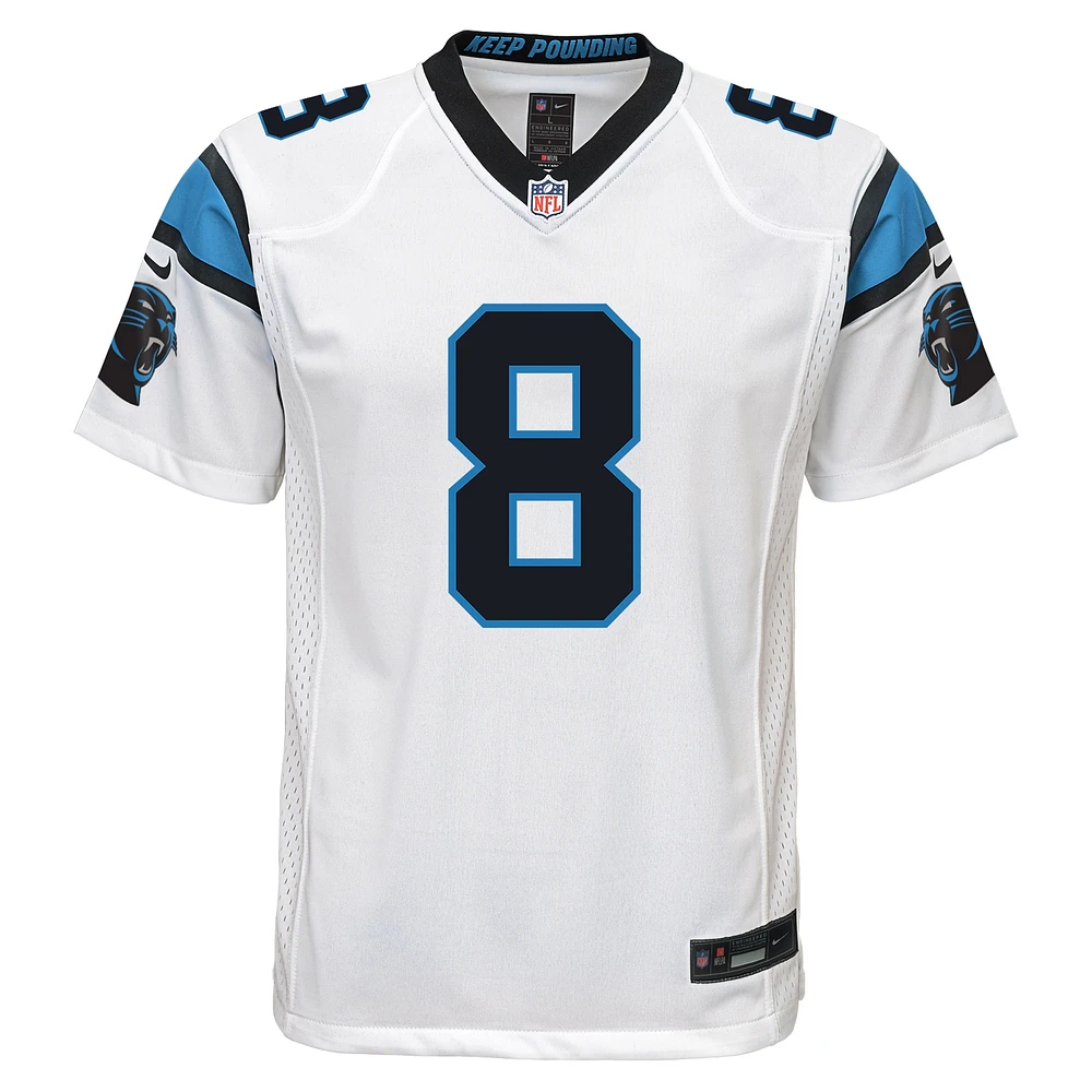 Youth Nike Jaycee Horn White Carolina Panthers Game Jersey