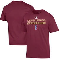 T-shirt unisexe Champion Wine Cavs Legion GC On-Court 2K League Authentic Practice