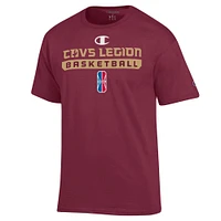 T-shirt unisexe Champion Wine Cavs Legion GC On-Court 2K League Authentic Practice