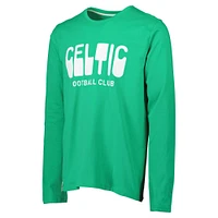 Men's Green Celtic Heavy Long Sleeve T-Shirt