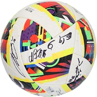 CF Montreal Autographed Match-Used Soccer Ball from the 2024 MLS Season with 9 Signatures - #2