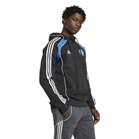 Men's adidas Black CF Montreal 2025 Travel Pullover Hoodie