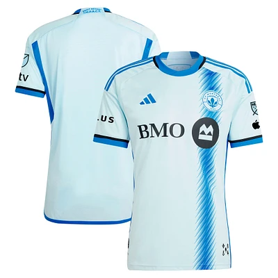 Maillot adidas CF Montréal 2024 La Main authentique bleu clair pour homme