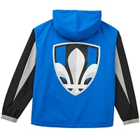 Unisex Live Breathe Futbol Royal CF Montreal Tekker Half-Zip Anorak Jacket