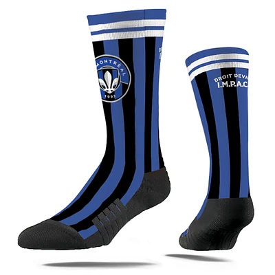 Chaussettes unisexes Strideline CF Montréal 2025 Jersey Hook Premium Crew