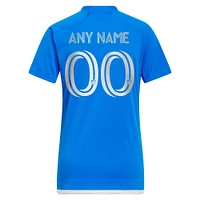Women's adidas  Blue CF Montreal 2023 Primary Custom Replica Jersey