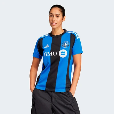 Maillot réplique original de Montréal 2025 adidas bleu CF pour femme