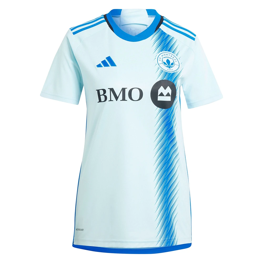Women's adidas  Light Blue CF Montreal 2024 La Main Replica Custom Jersey