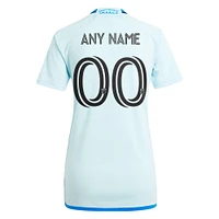 Women's adidas  Light Blue CF Montreal 2024 La Main Replica Custom Jersey