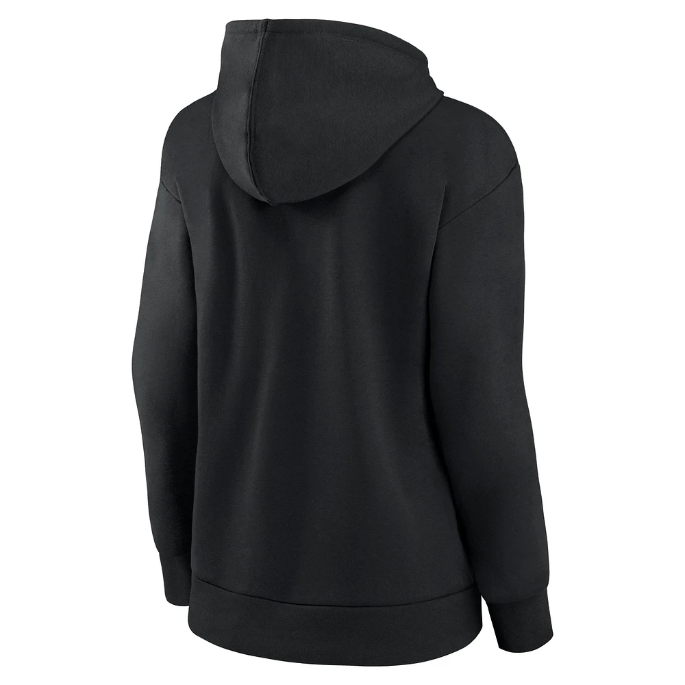 Women's Fanatics Black CF Montreal Primary Logo Pullover Hoodie