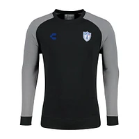 Men's Charly Black C.F. Pachuca Raglan Pullover Sweatshirt