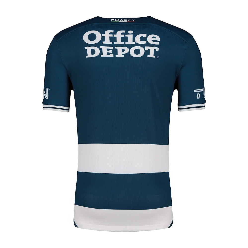 Charly Marine/Blanc C.F. Homme Pachuca 2024/25 Maillot Authentique Domicile