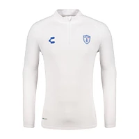 Haut à enfiler Charly White C.F. Pachuca 2024/25 pour homme avec fermeture éclair quart de tour