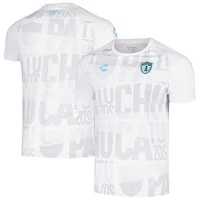 Men's Charly  White C.F. Pachuca DRY FACTOR 2023/24 Training T-Shirt