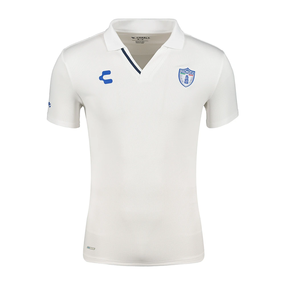 Men's Charly  White C.F. Pachuca DryFactor Polo