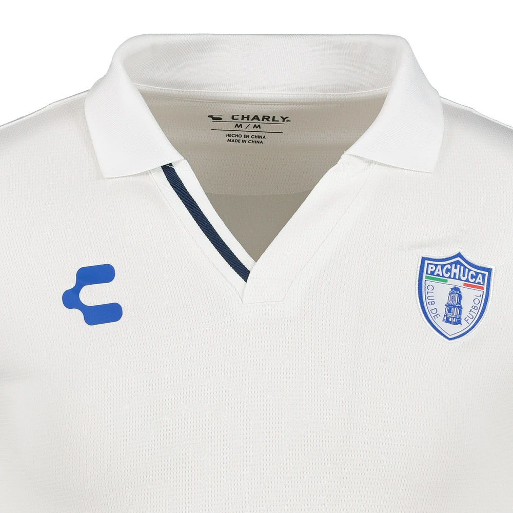 Men's Charly  White C.F. Pachuca DryFactor Polo